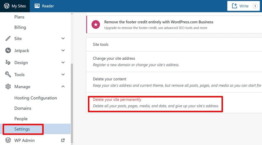 5-delete-site-wordpresscom