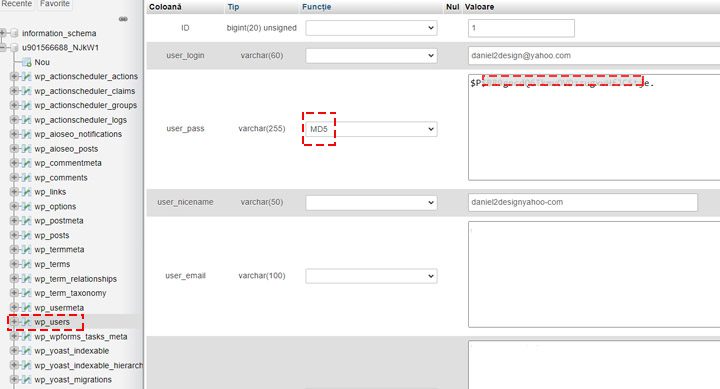 Wpusers userpass