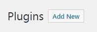 add new plugin button