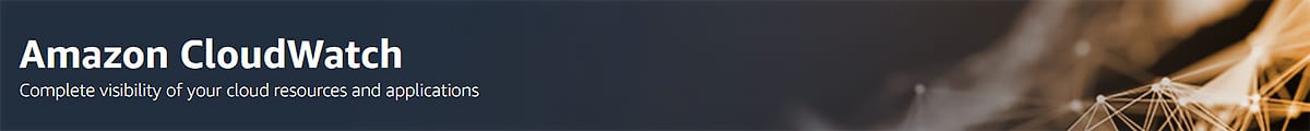 Amazon CloudWatch Banner