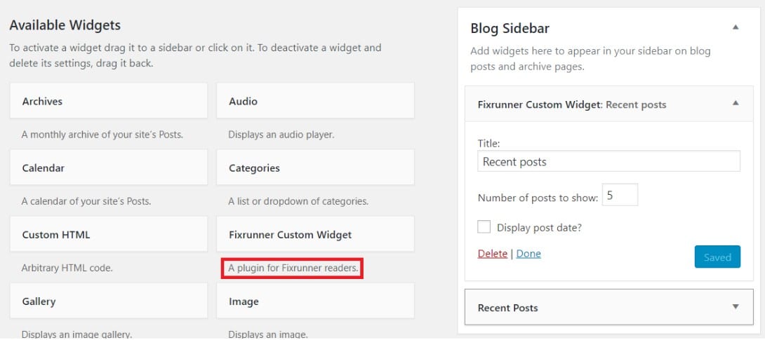 A plugin for FixRunner readers