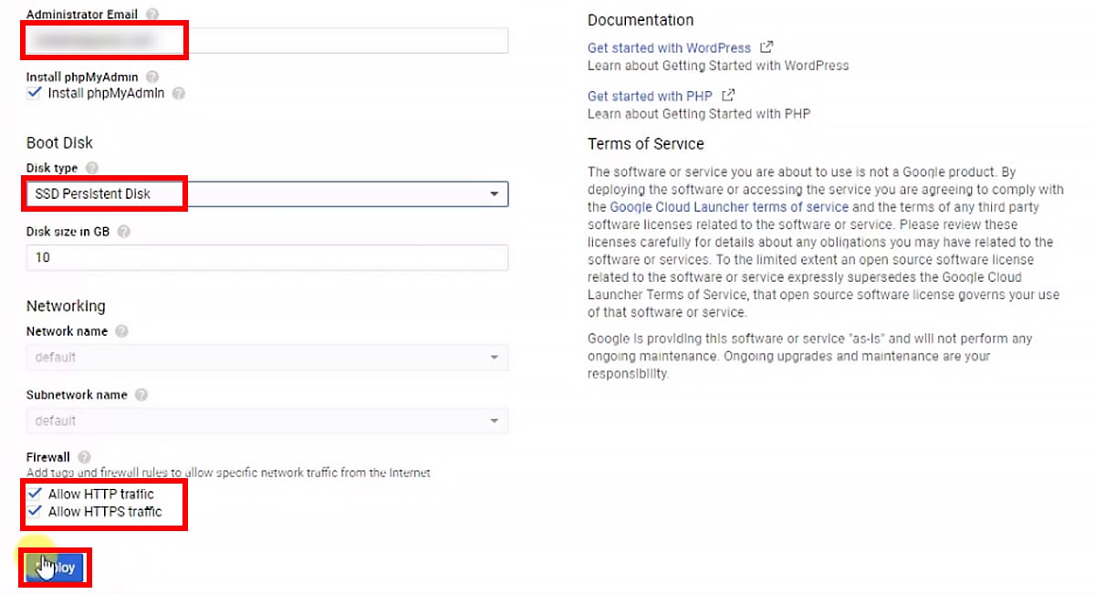 Configuring WordPress Instance 2