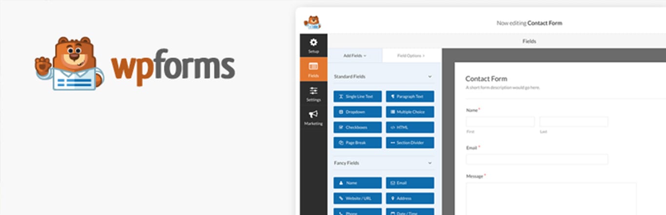 WPForms Drag & Drop Form Builder for WordPress