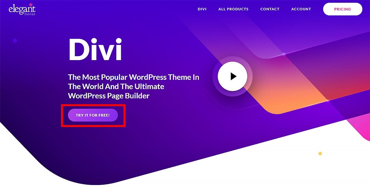 Divi Free Trial