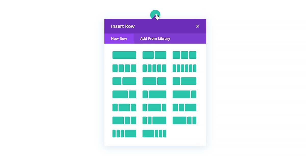 Divi Row Layout