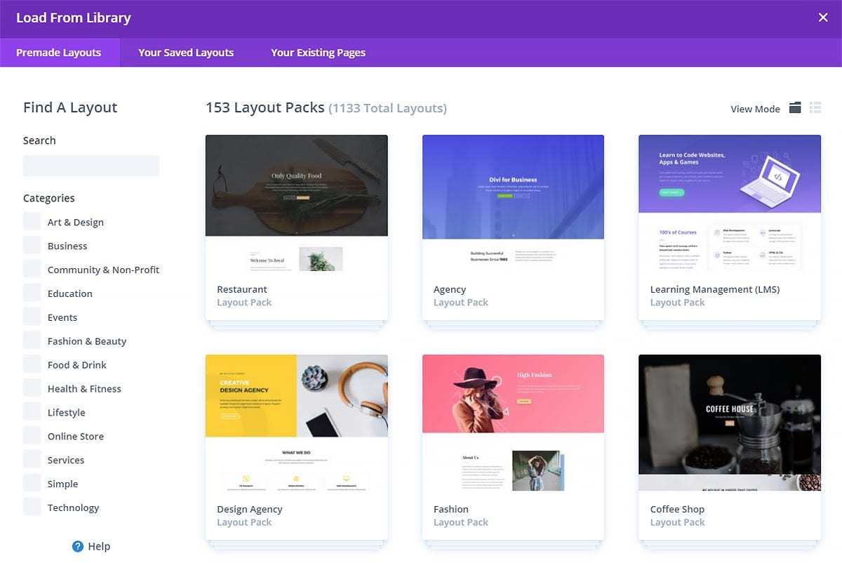 Divi Templates - Elementor vs Divi