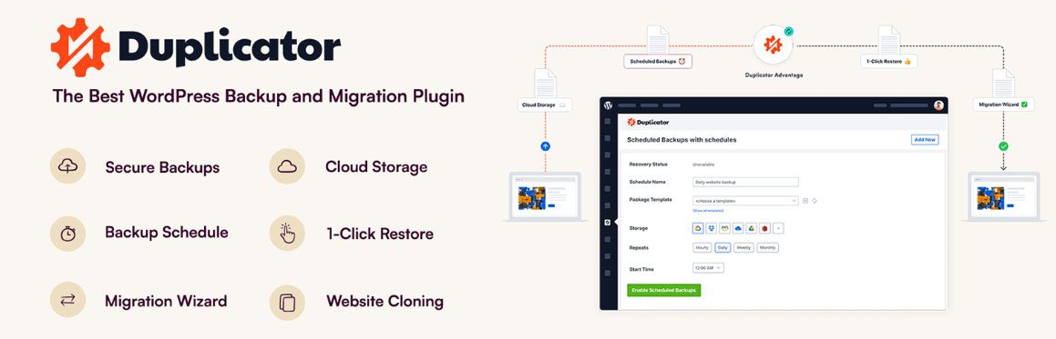 Duplicator: Backup and Migrate with Ease