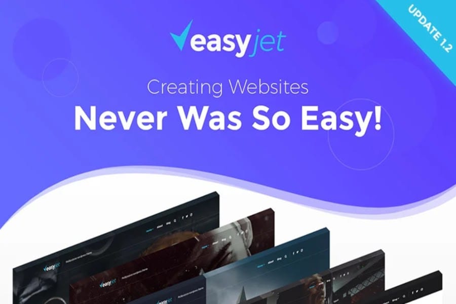 easyjet TemplateMonster WordPress Theme