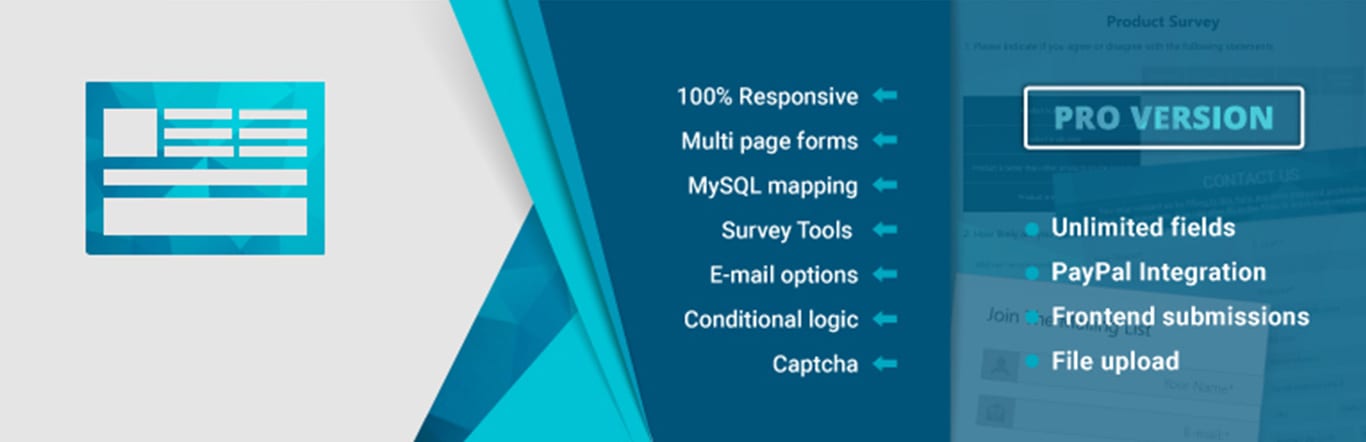 Form Maker by WD responsive drag & drop Contact Form Builder