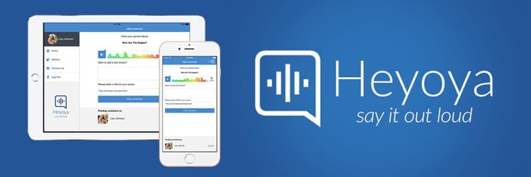 heyoya voice comment
