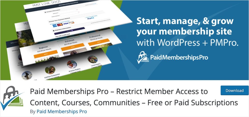 paid memberships pro