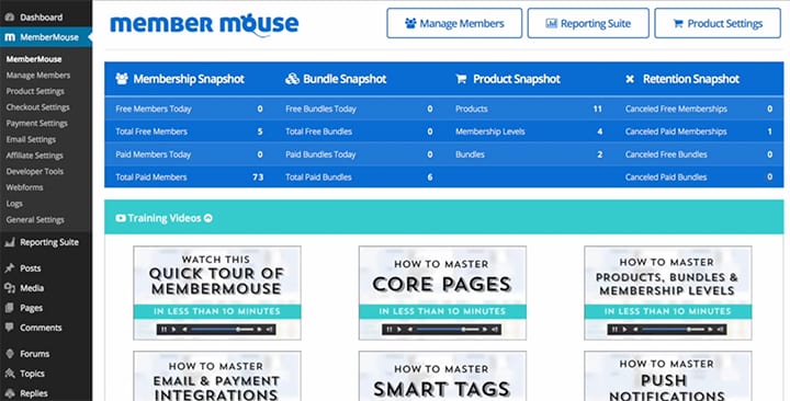 MemberMouse secure client portal