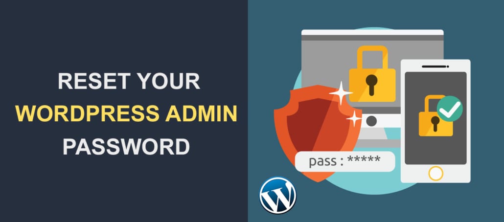 reset admin password