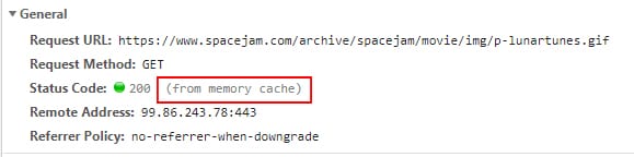 status code from memory code