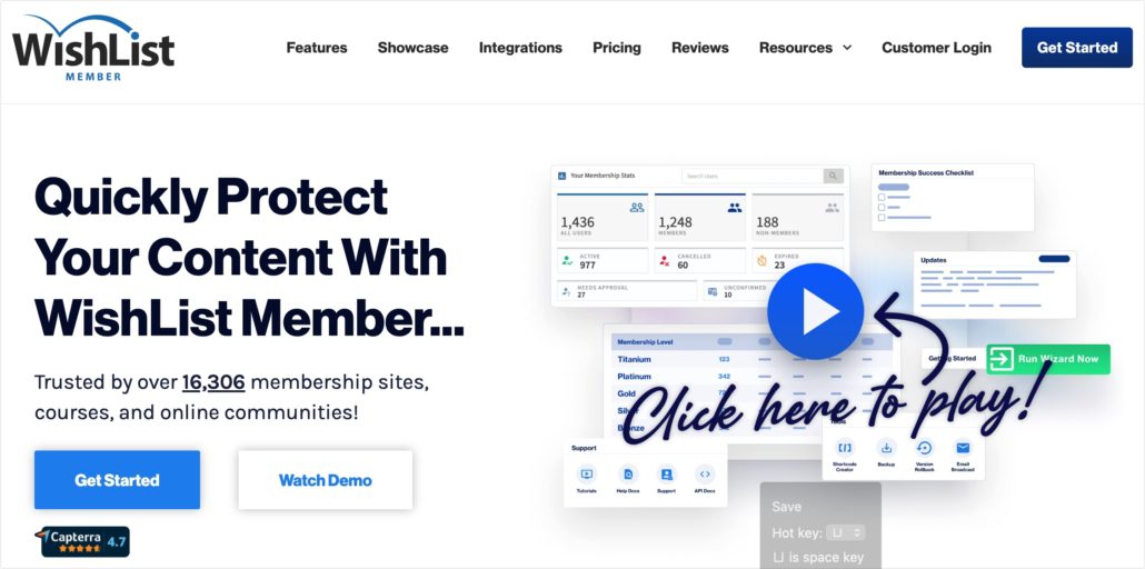 wishlist wordpress membership plugin