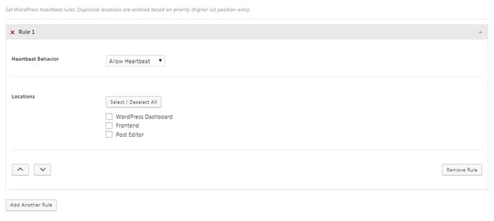 wordpress backend