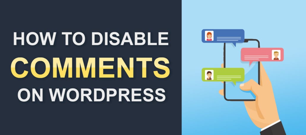 wordpress disable comments