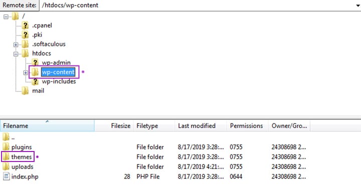WordPress wp-admin redirecting