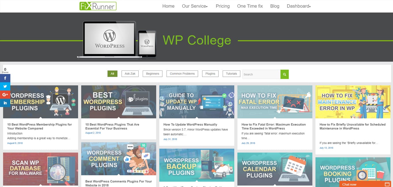 WordPress Blog