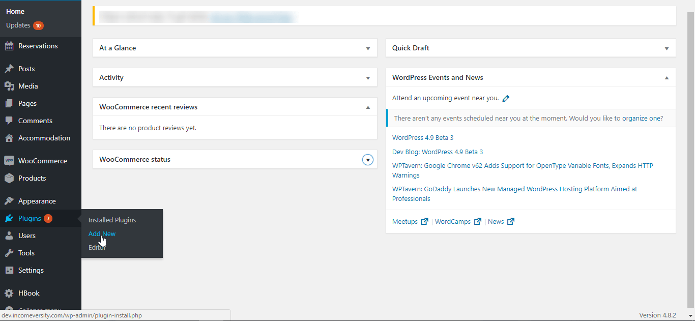 Add New Plugin - WooCommerce Stripe Payment Integration
