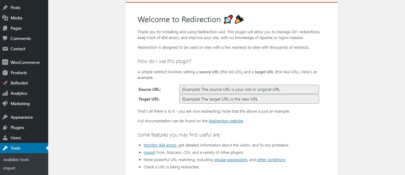 301 redirects