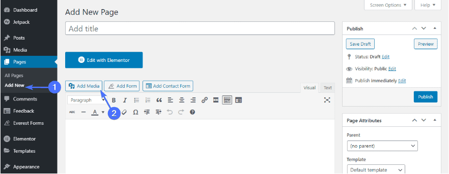 insert GIf (classic editor)