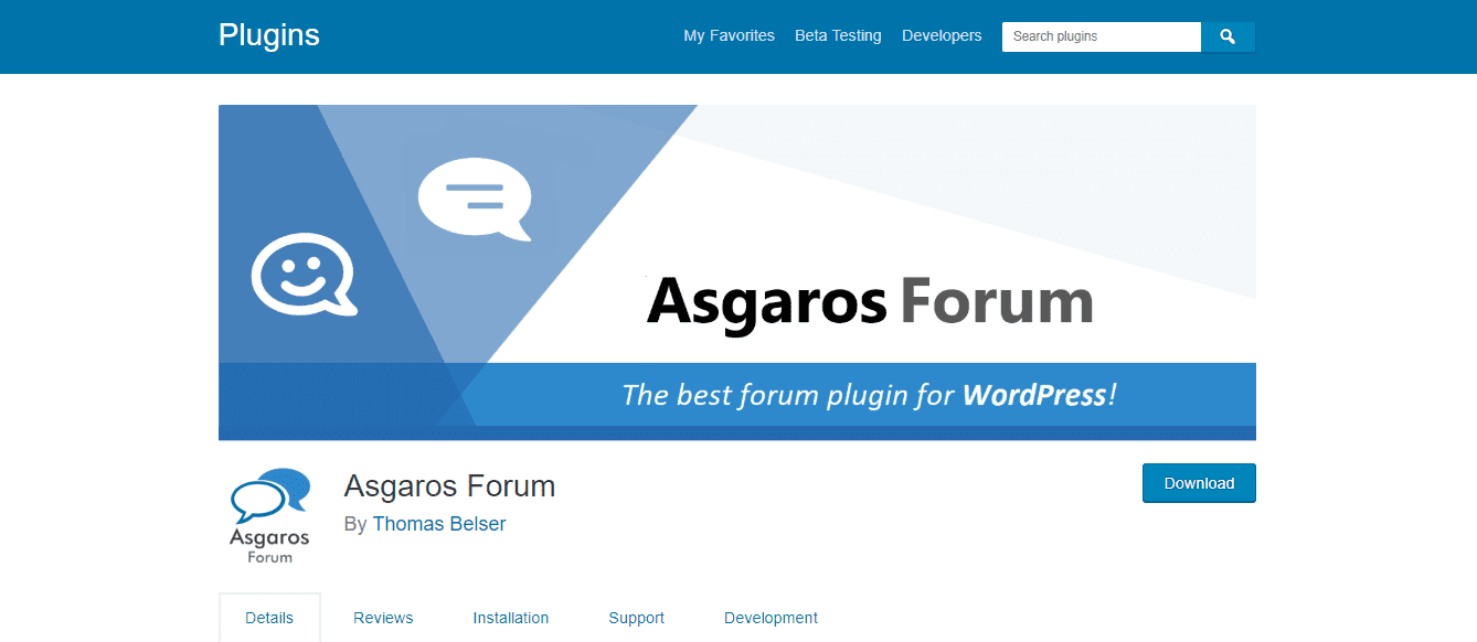 Asgaros Forum Plugin