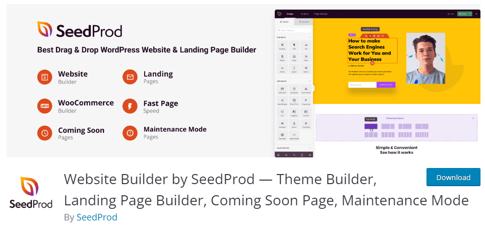 SeedProd WordPress Plugin