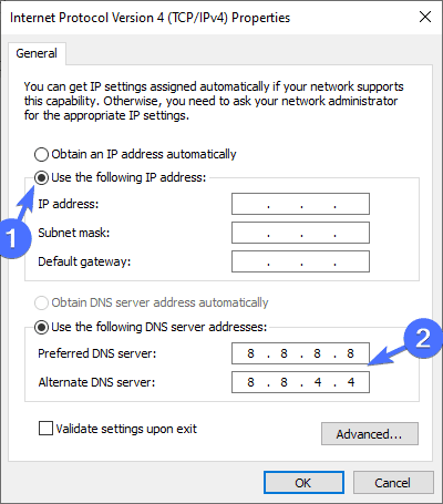DNS_Probe_Finished_Nxdomain - Change Your DNS Server