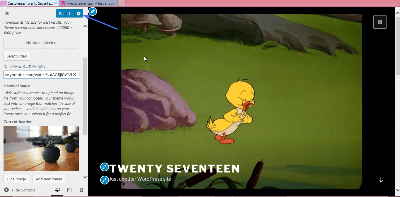 YouTube Header Image