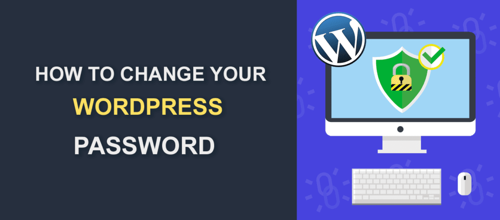 change WordPress password