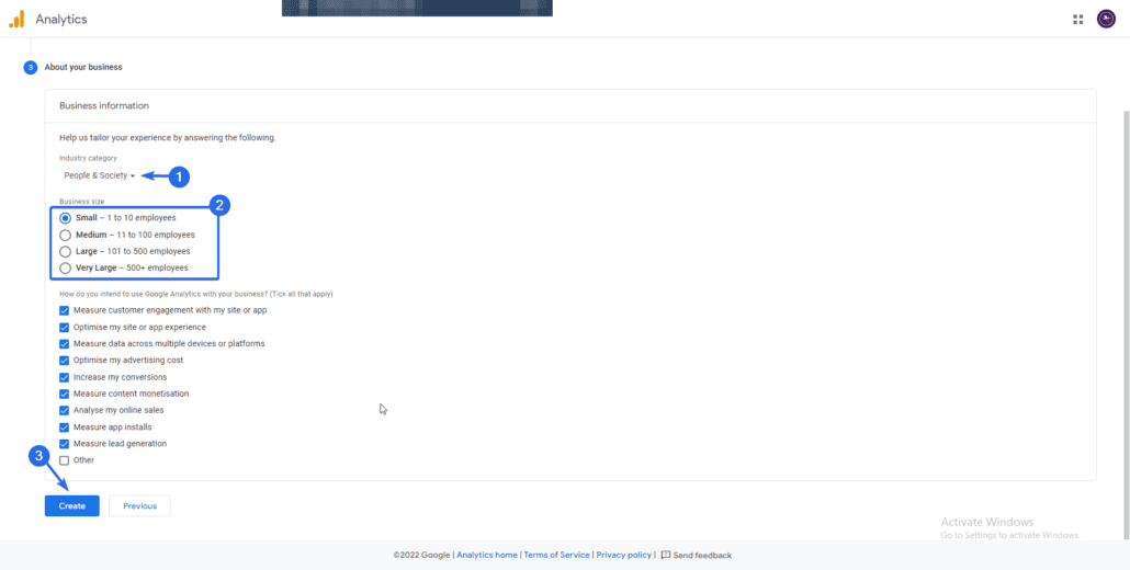 how you intend to use google analytics