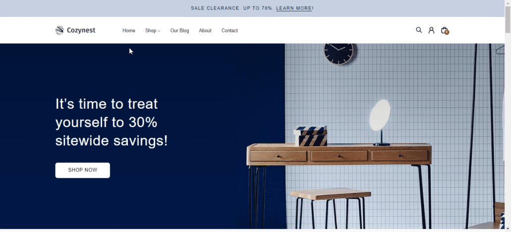 Cozynest Theme