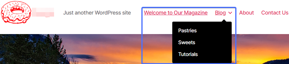 Categories - Sub items
