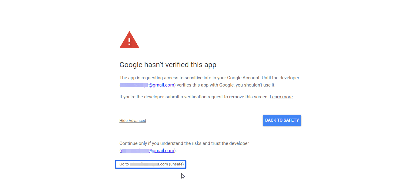 authorize WordPress to send emails using gmail