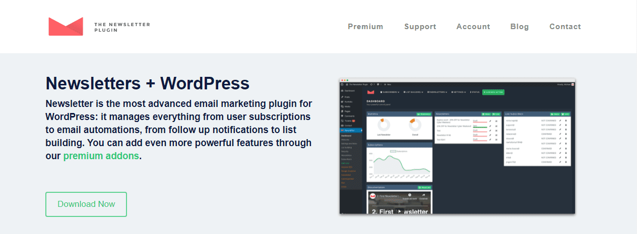 Newsletter Plugin