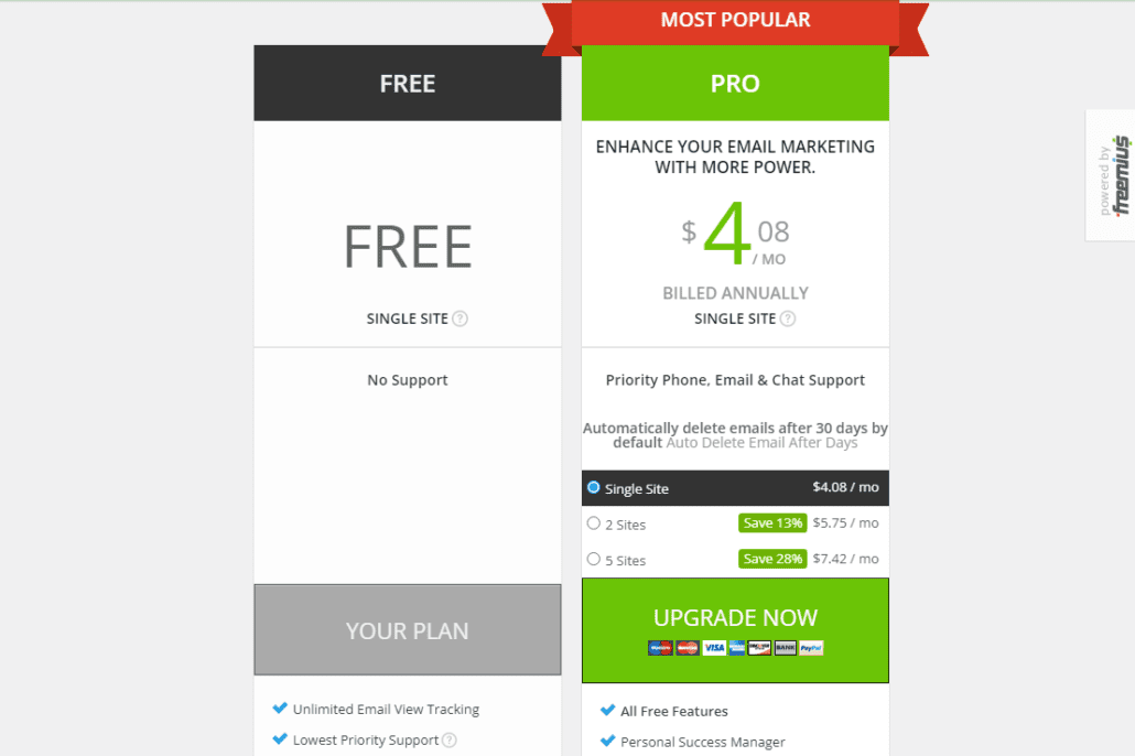 Premium plugin's cost