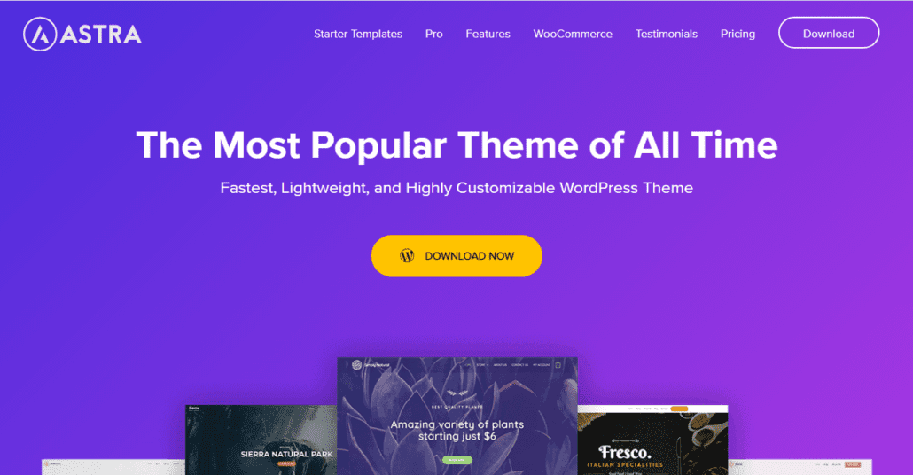 Astra Free WordPress Theme