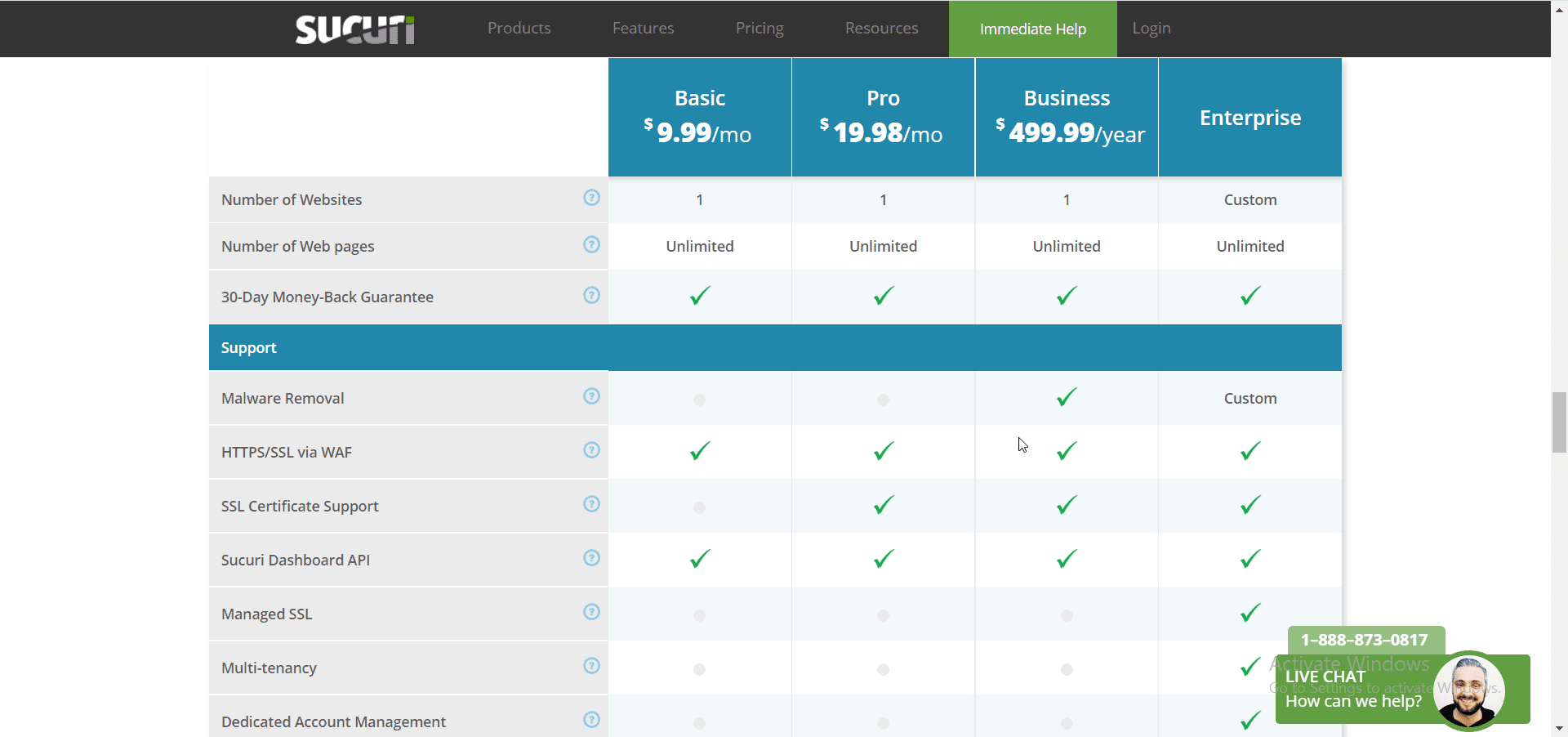 Surcuri Security pricing plan