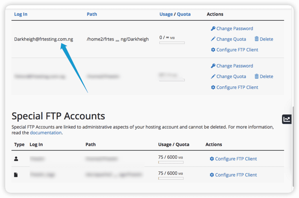 hacking ftp account