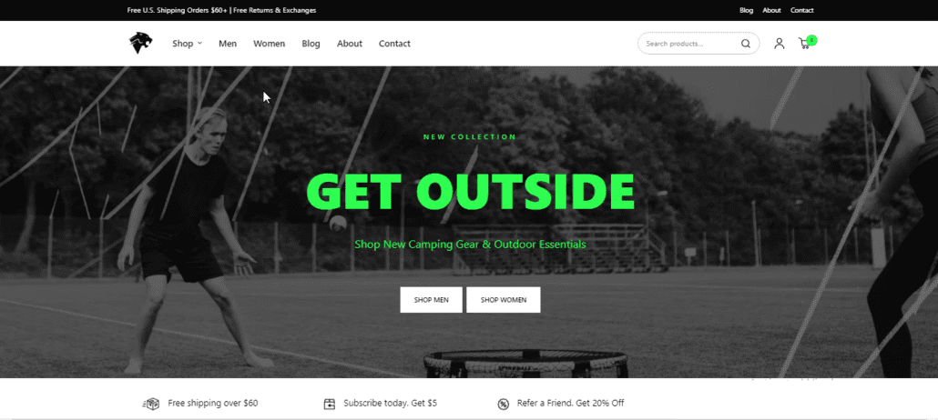 Wild Sports Theme - woocommerce themes