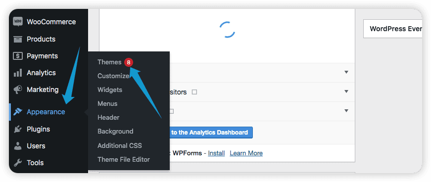 Update WordPress themes