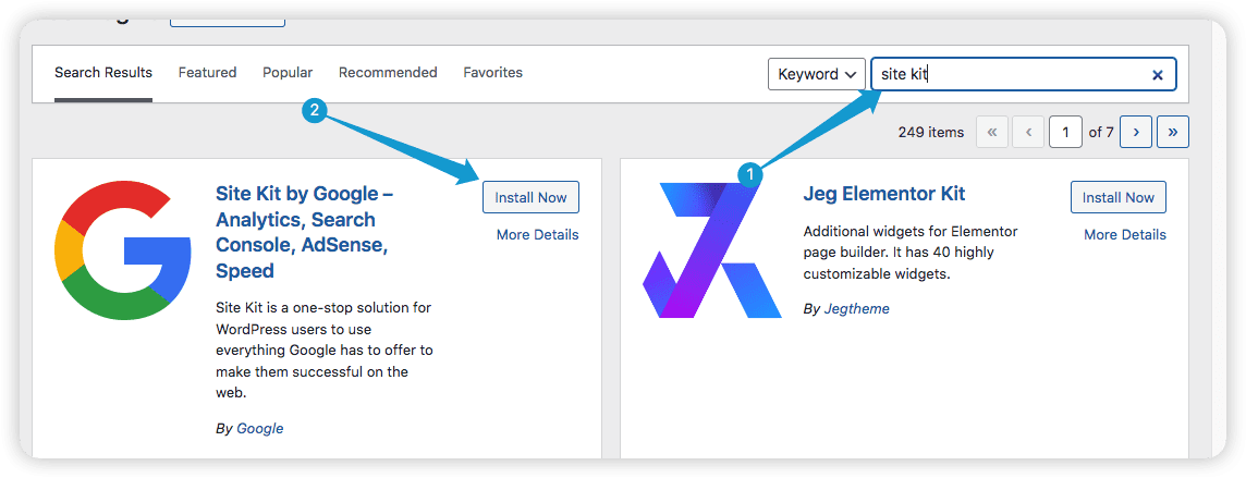 Install and activate plugin