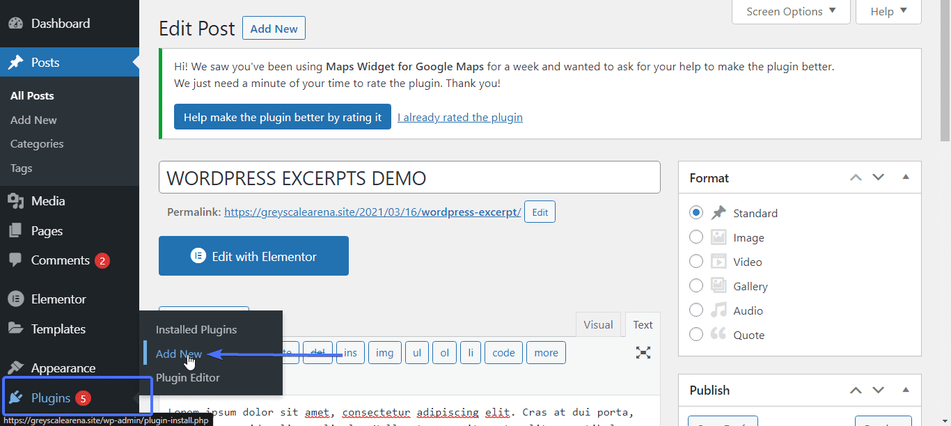 Add new plugin
