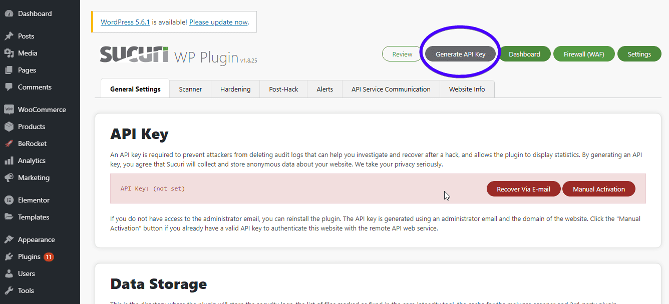 Using Sucuri