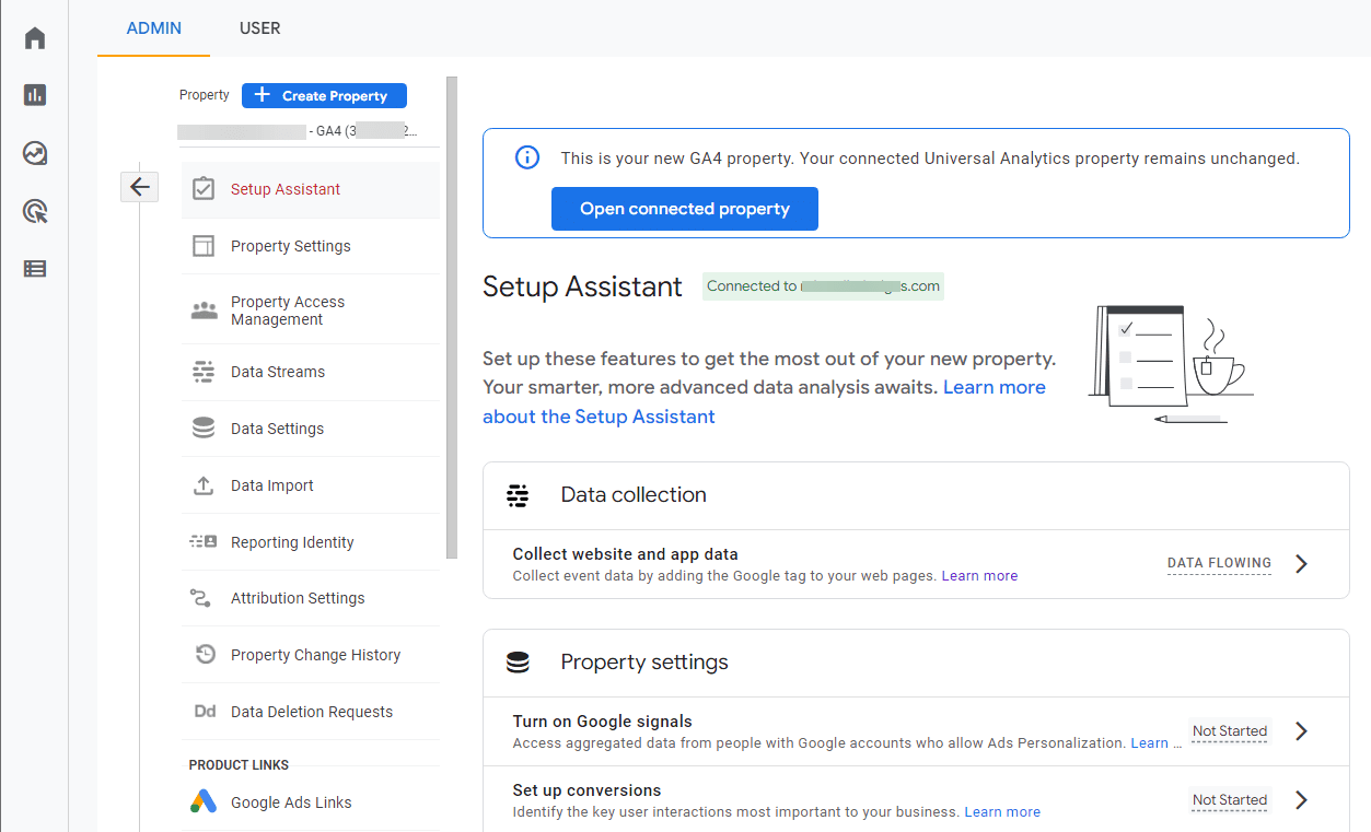 Configure new dashboard