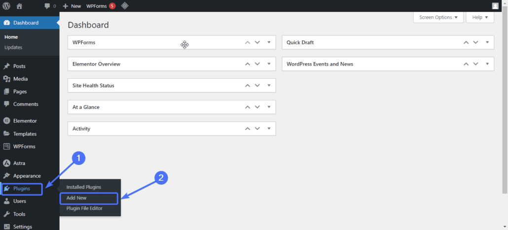 Install User Roles and Capabilities Plugin