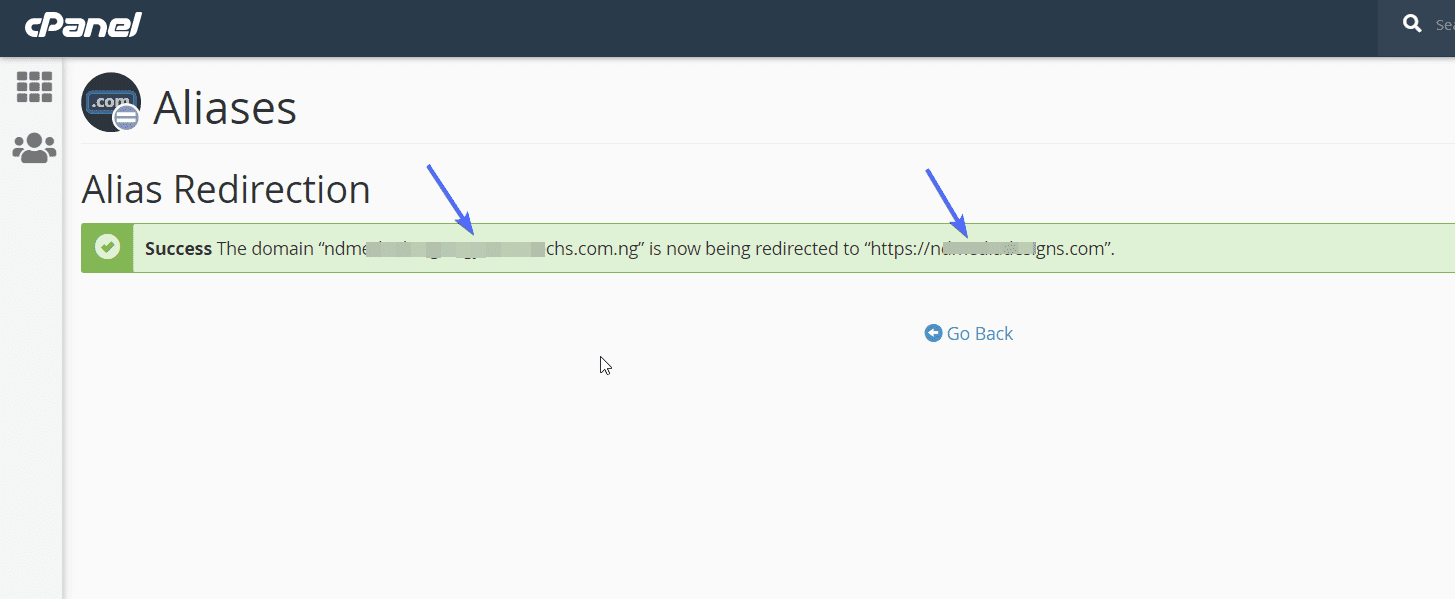 Alias Redirection - Map Domain to WordPress