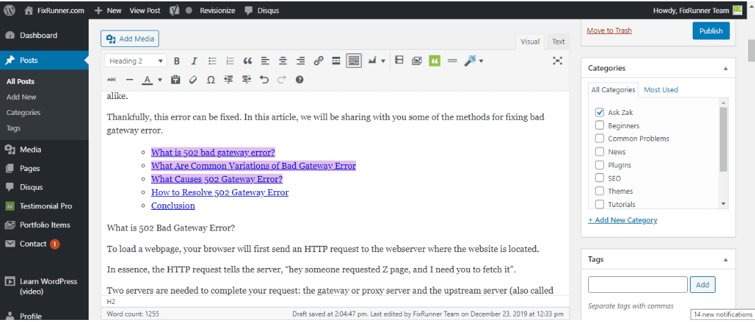 improving readability - How to use Yoast SEO
