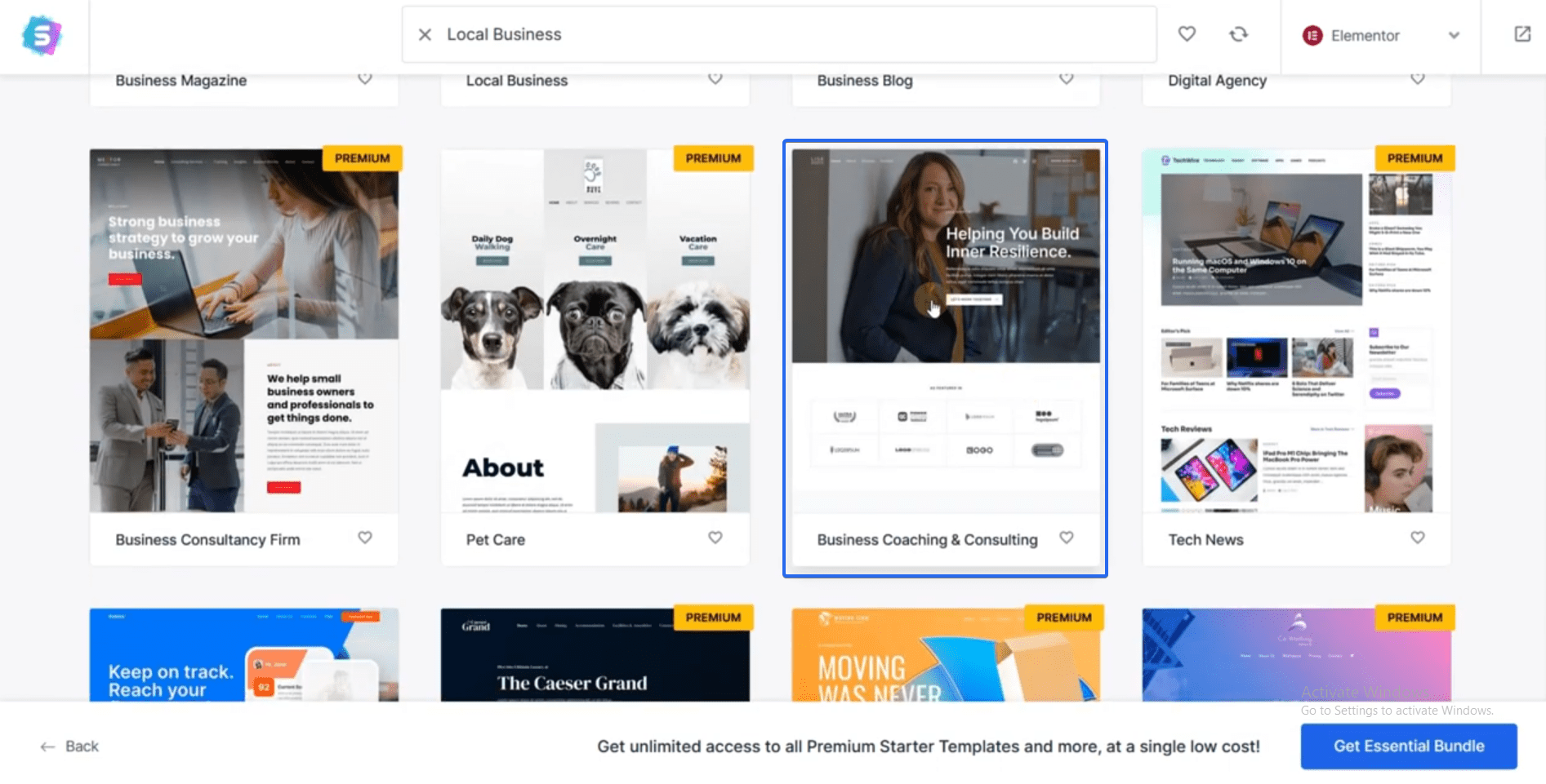 Business Coaching and Consulting template
